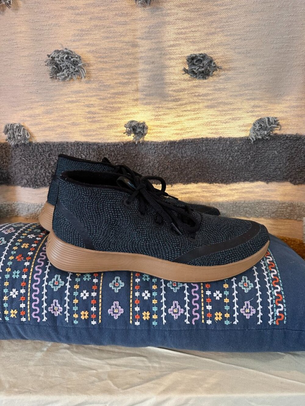 Allbirds Runner-Up Protect Men's Size 12.5 - Blue Black Athletic Shoes Sneakers
